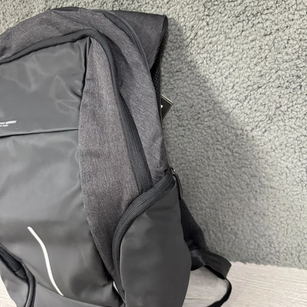 Zumit Backpack Black Gray‎ Travel Laptop Travel School Hiking Outdoor Casual NWT